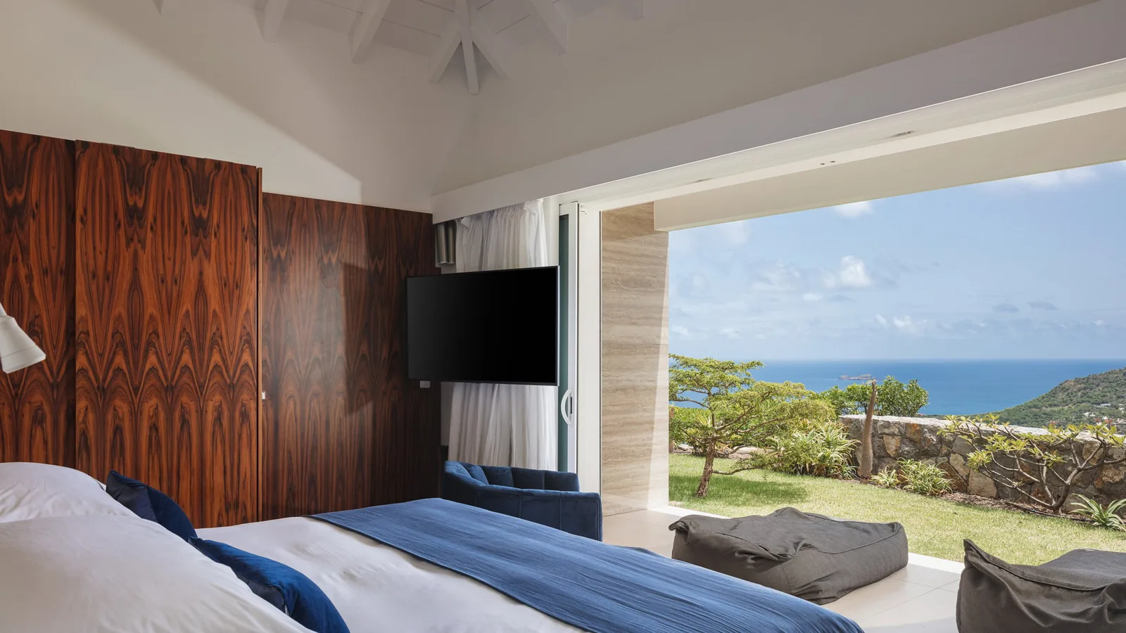 Air-conditioned interior of Villa 3H, nine-bedroom villa in Lurin