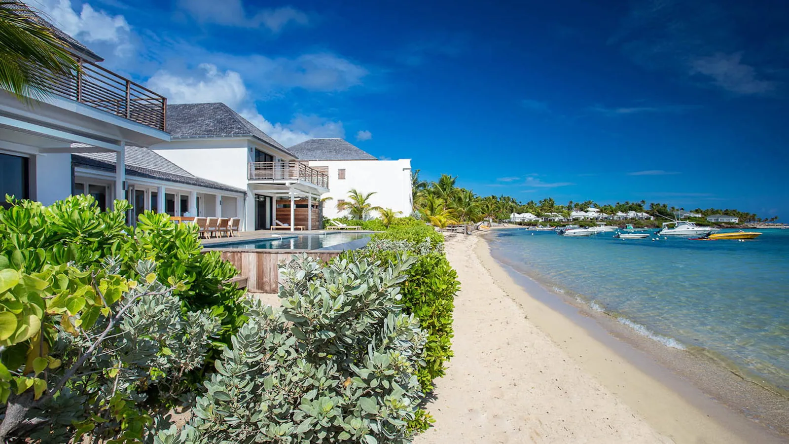Aquablue Estate, a twelve-bedroom villa in Grand-Cul-de-Sac, St Barth