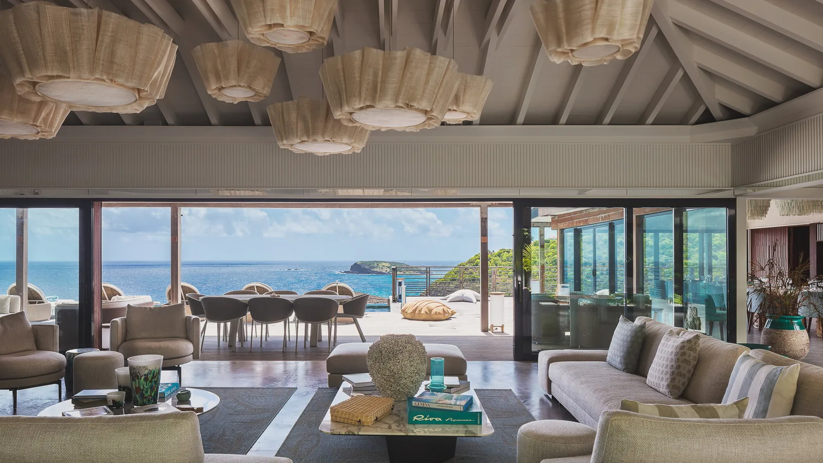 One of the seven bedrooms at Brahama