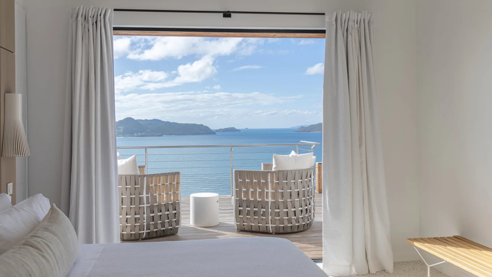 Bedroom 2 at Villa CAP AZUR, a 5-bedroom villa in Pointe Milou, St Barth