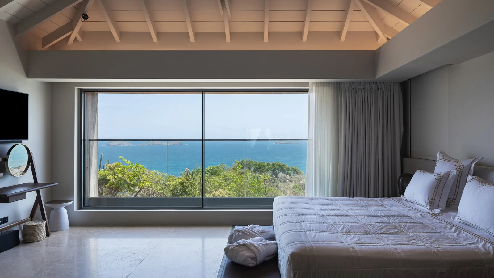 Bedroom 2 at Villa FELICITA, a 7-bedroom villa in Lorient, St Barth