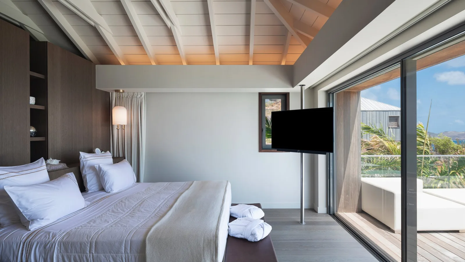 Bedroom 1 at Villa FELICITA, a 7-bedroom villa in Lorient, St Barth