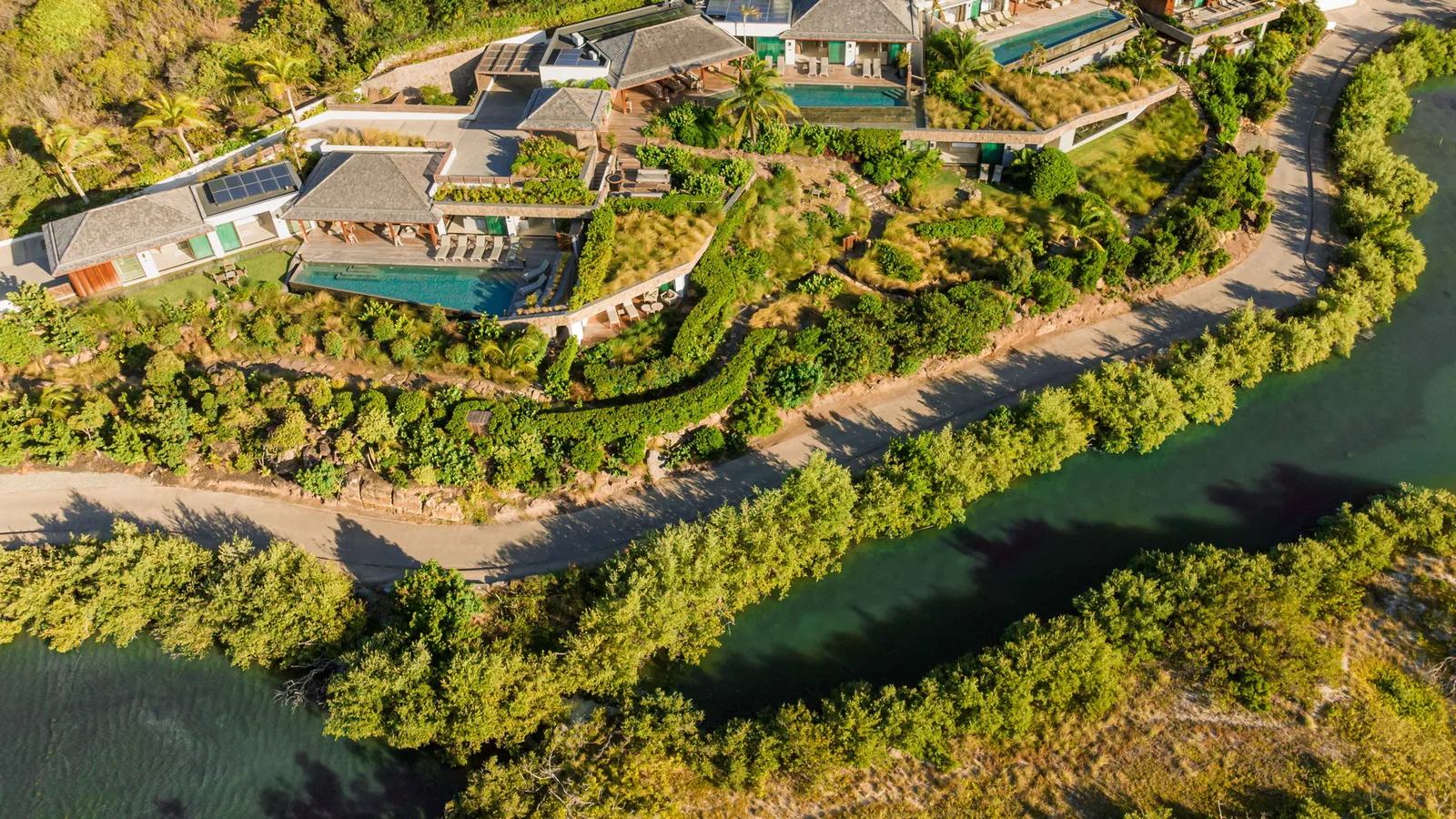 Private heated pool at Issayah Estate