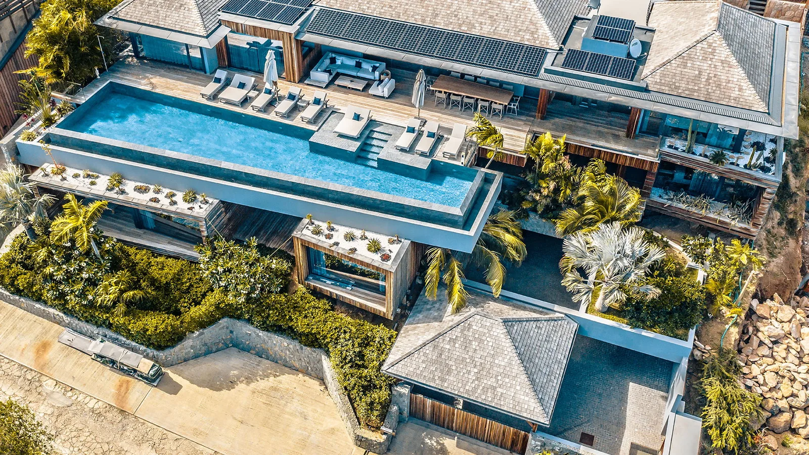 June Estate, a ten-bedroom villa in Corossol, Saint-Barthélemy