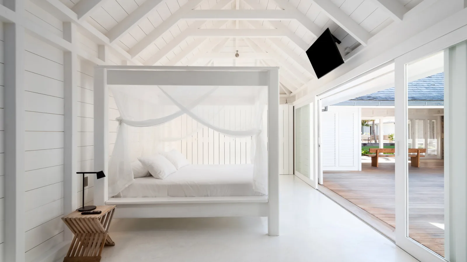 Bedroom 4 at Villa MANOIR DE LORIENT, a 7-bedroom villa in Lorient, St Barth