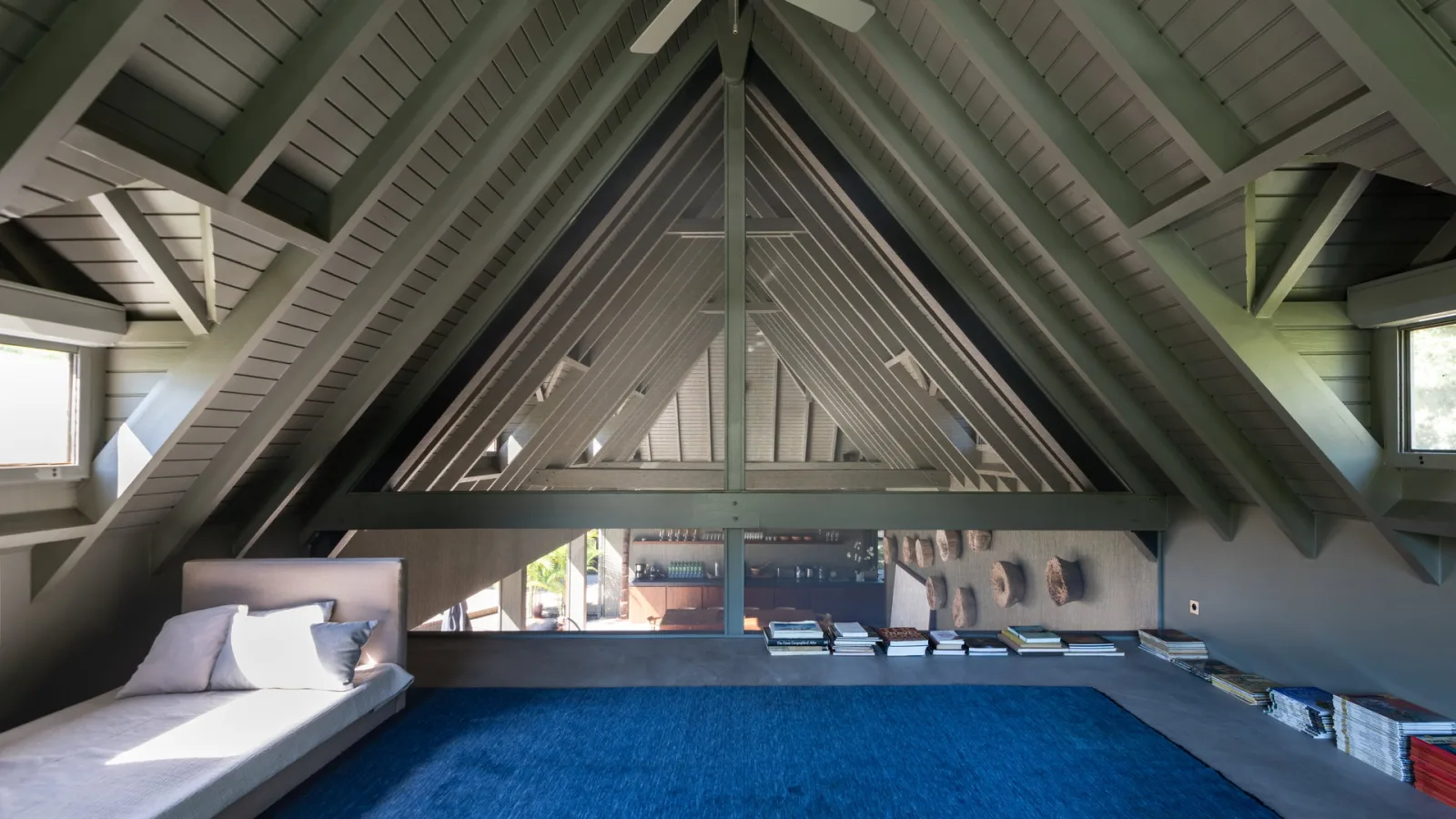 Mezzanine at Villa MANOIR DE LORIENT, a 7-bedroom villa in Lorient, St Barth