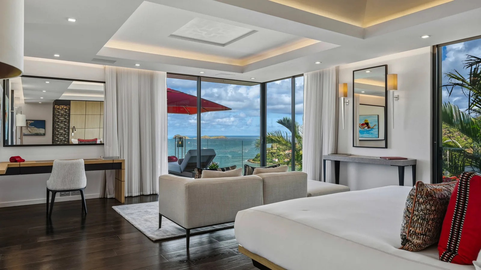 Second bedroom at Villa NEO, air-conditioned