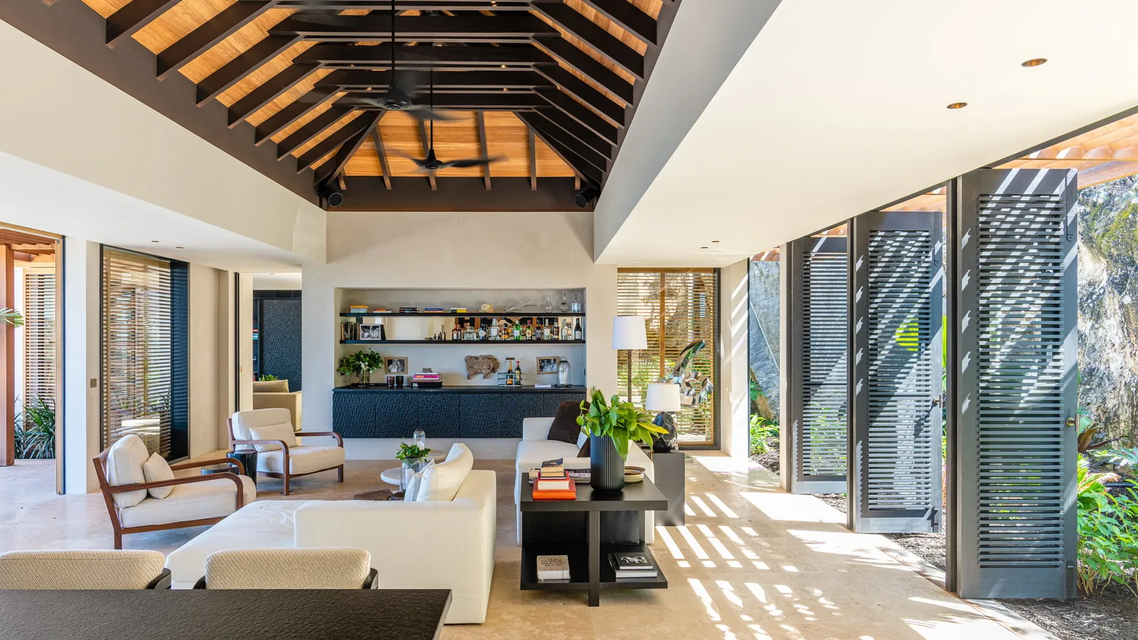 Poolside of Never Say Never, villa for eight guests