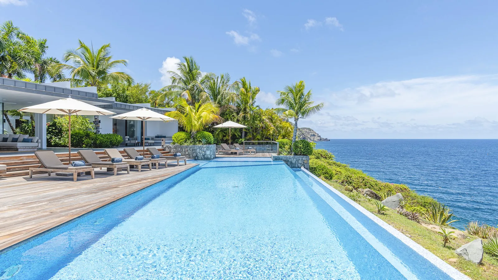 Fitness room at Villa Roxane in Gustavia