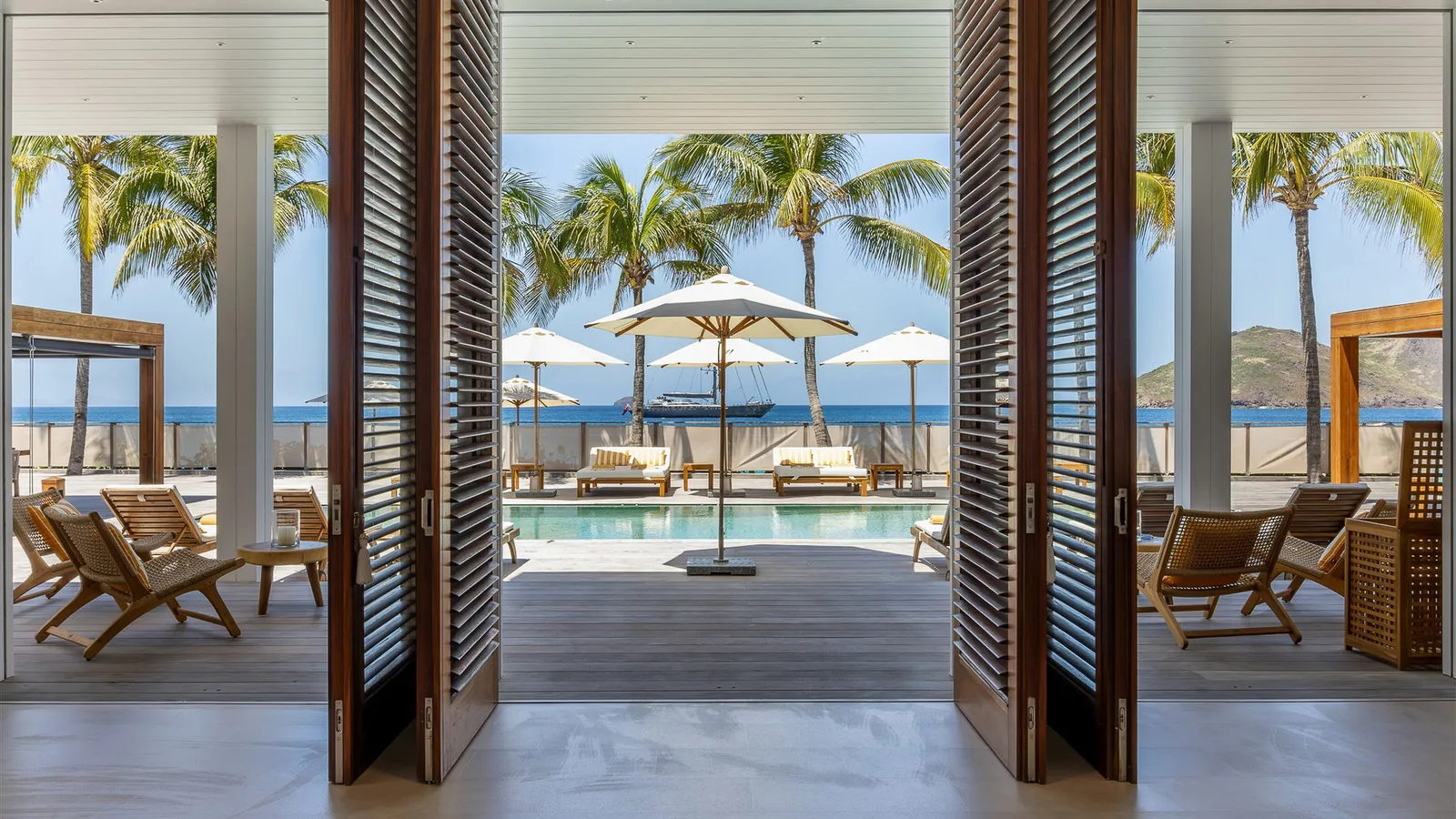 Outdoor grill on the terrace at Sand Club