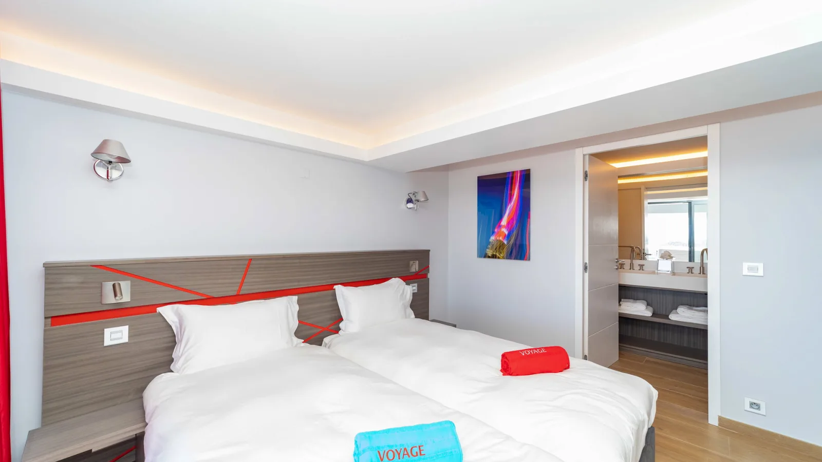 Bedroom 4 at Villa VOYAGE, a 5-bedroom villa in Colombier, St Barth
