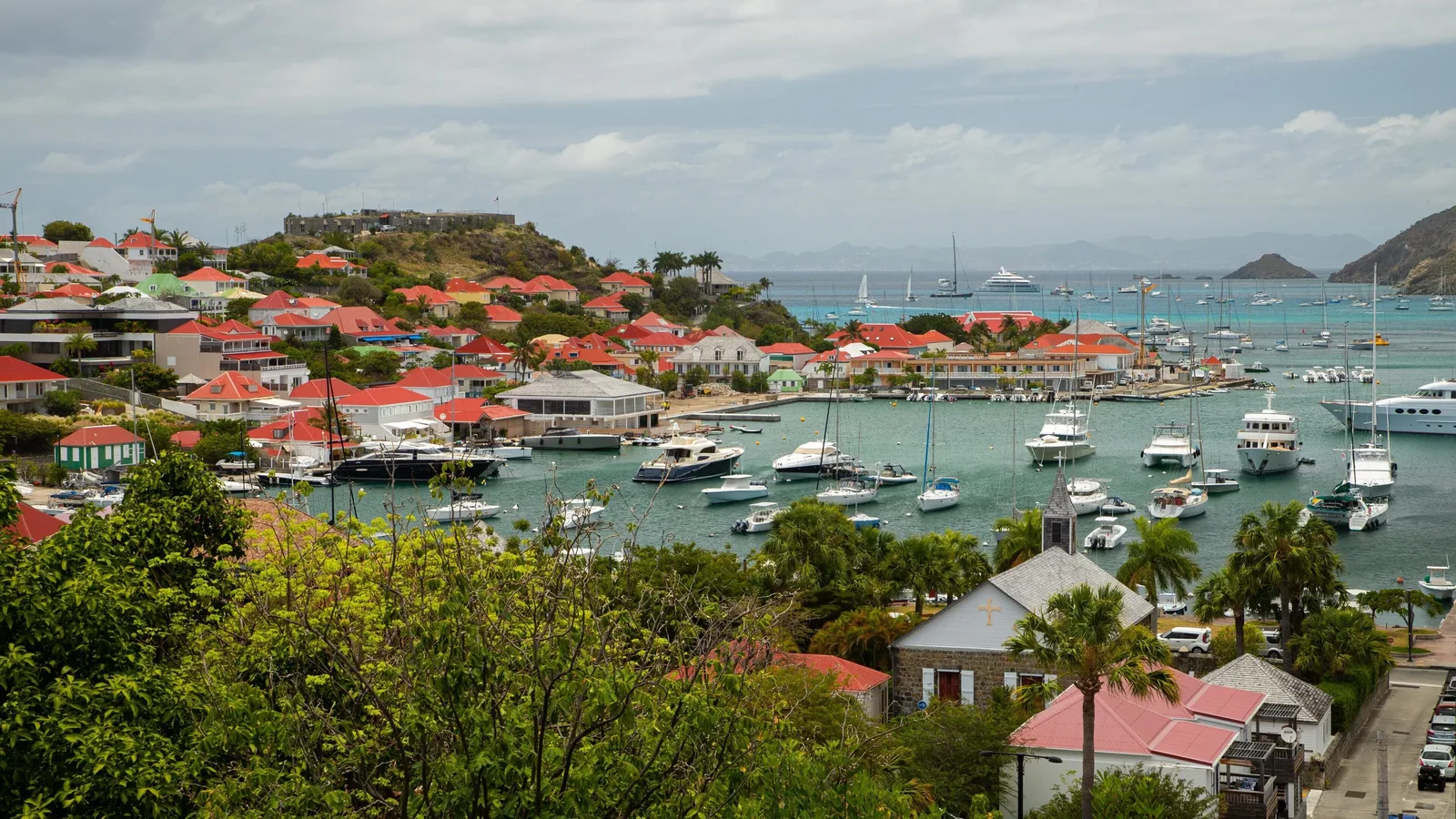 Gustavia harbour, Saint Barth